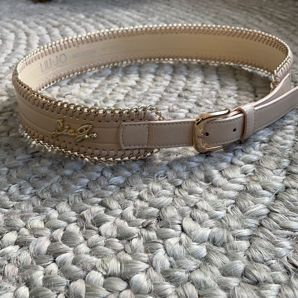 LIU JO Vegan leather women’s belt.